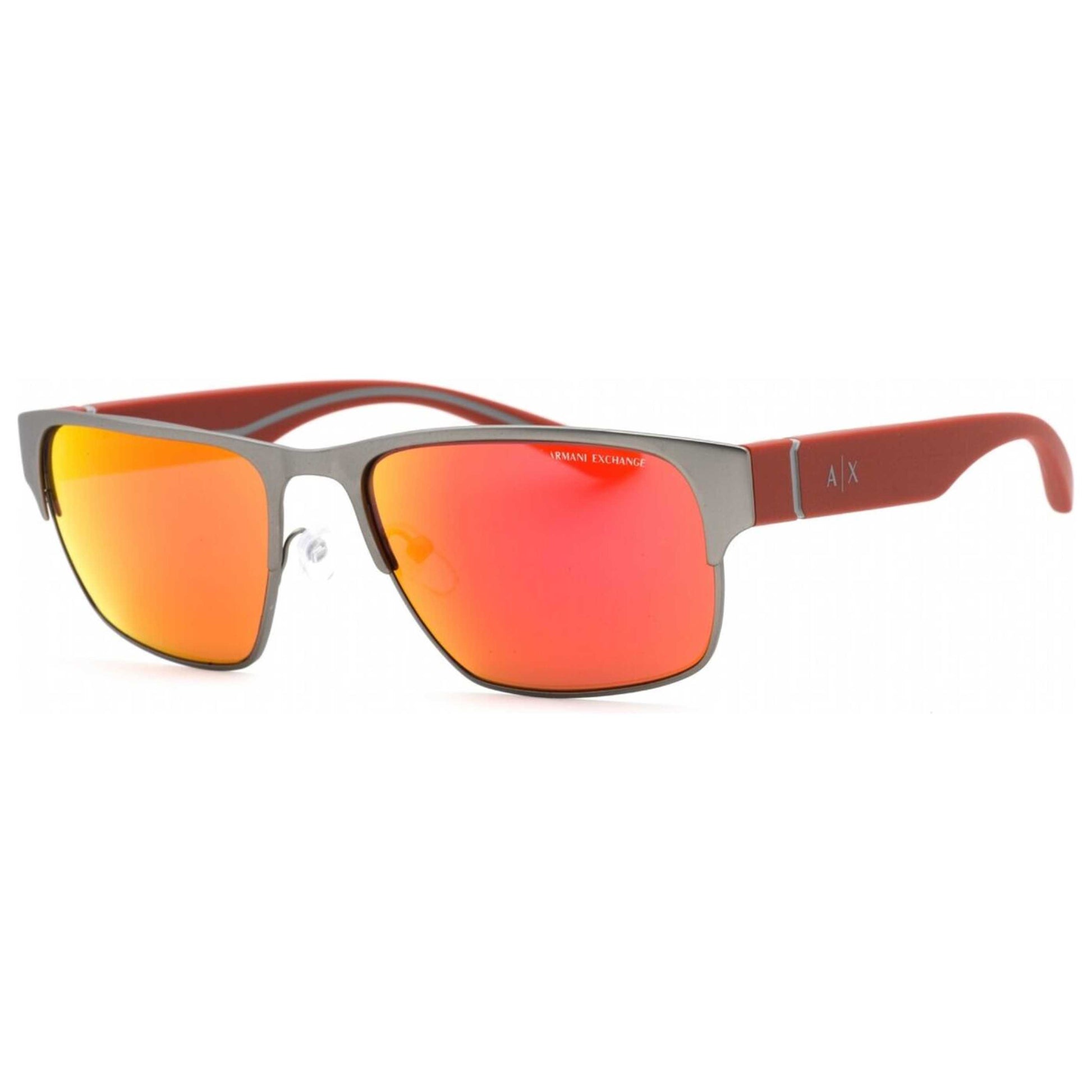 Front view of Armani Exchange Fashion Men's Sunglasses AX2046S-60036Q-57