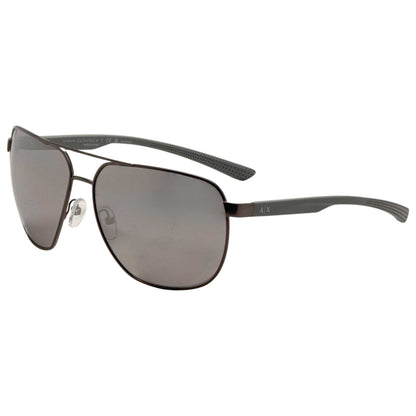 Front view of Armani Exchange Men's Sunglasses AX2047S-6003Z3-63