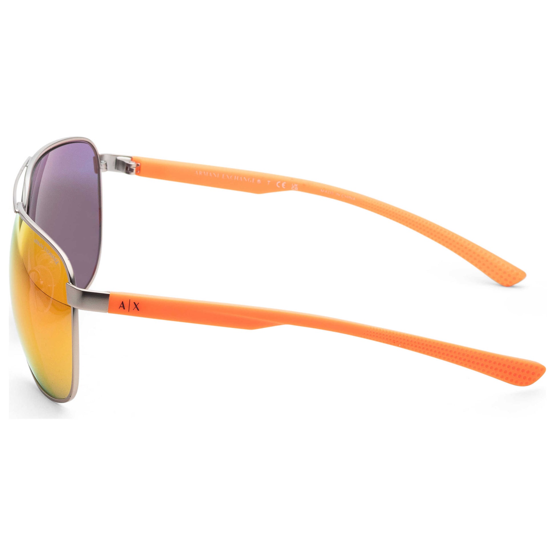 Left view of Armani Exchange Fashion Men's Sunglasses AX2047S-60456Q-63