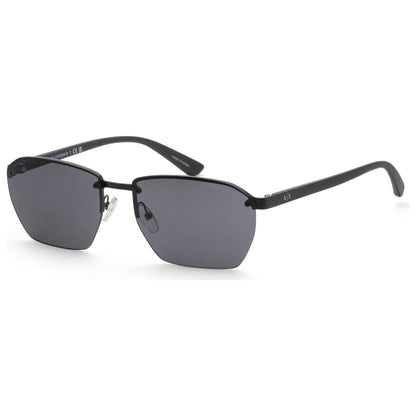 Front view of Armani Exchange Fashion Men's Sunglasses AX2048S-600087-59