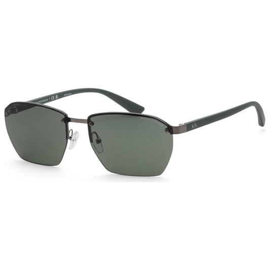 Front view of Armani Exchange Fashion Men's Sunglasses AX2048S-600371-59