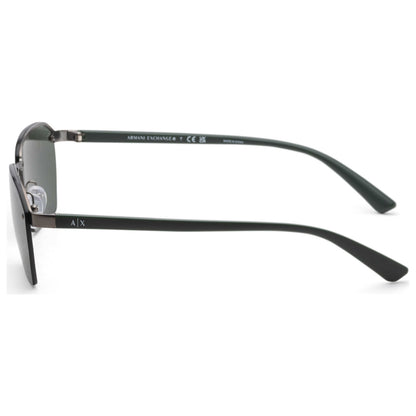 Left view of Armani Exchange Fashion Men's Sunglasses AX2048S-600371-59