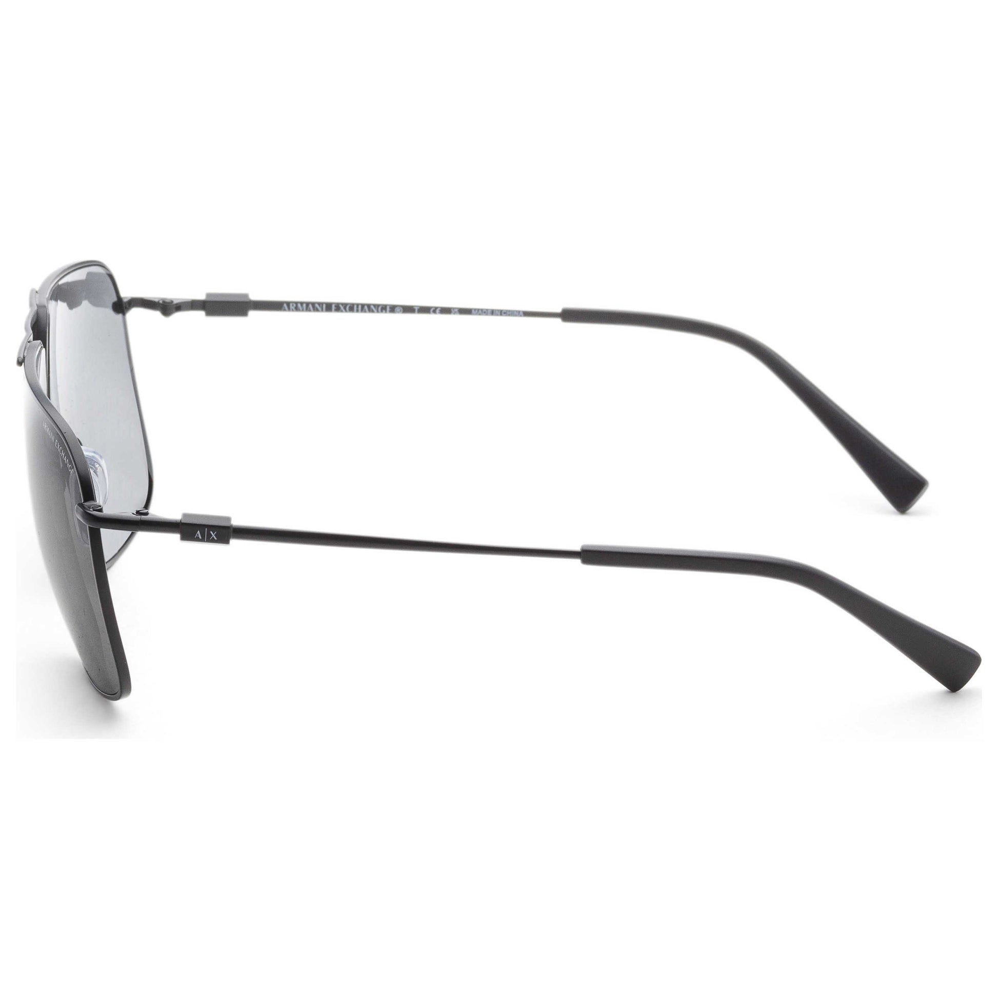 Left view of Armani Exchange Fashion Men's Sunglasses AX2050S-600087-60