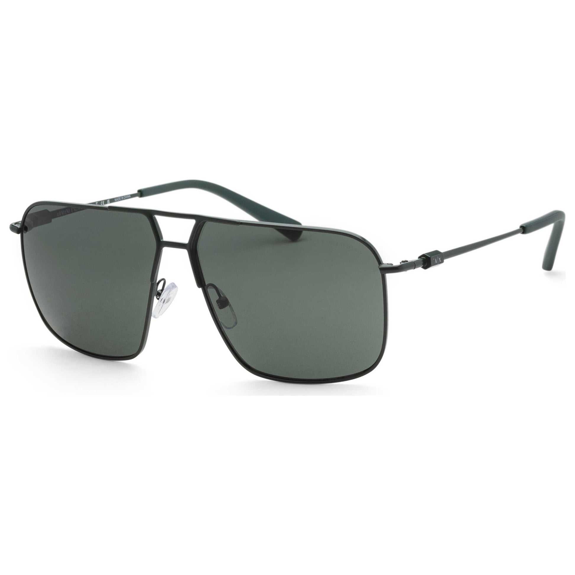 Front view of Armani Exchange Fashion Men's Sunglasses AX2050S-603571-60