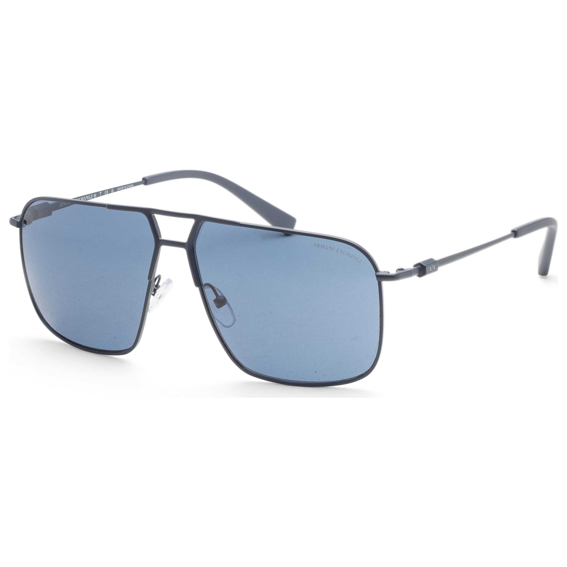 Front view of Armani Exchange Fashion Men's Sunglasses AX2050S-609980-60