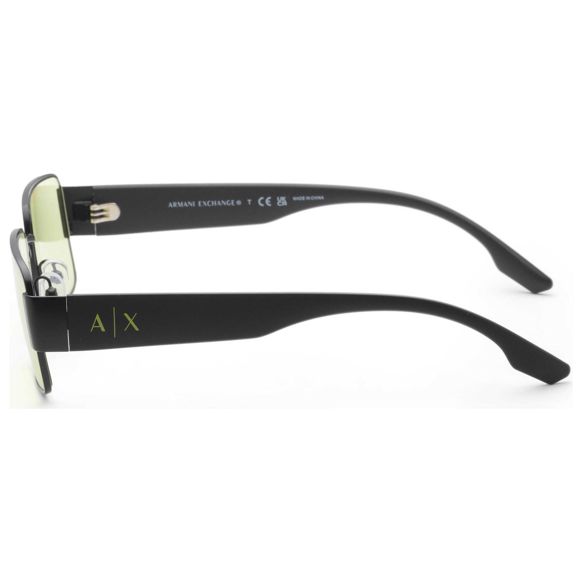 Left view of Armani Exchange Men's Sunglasses AX2052S-6000-2-57
