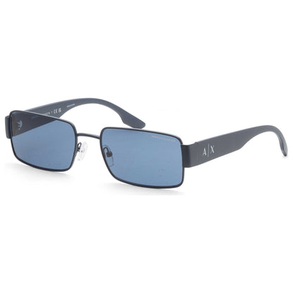 Front view of Armani Exchange Fashion Men's Sunglasses AX2052S-609980-57