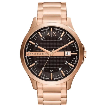 Front view of Armani Exchange Hampton Men's Quartz Watch AX2449