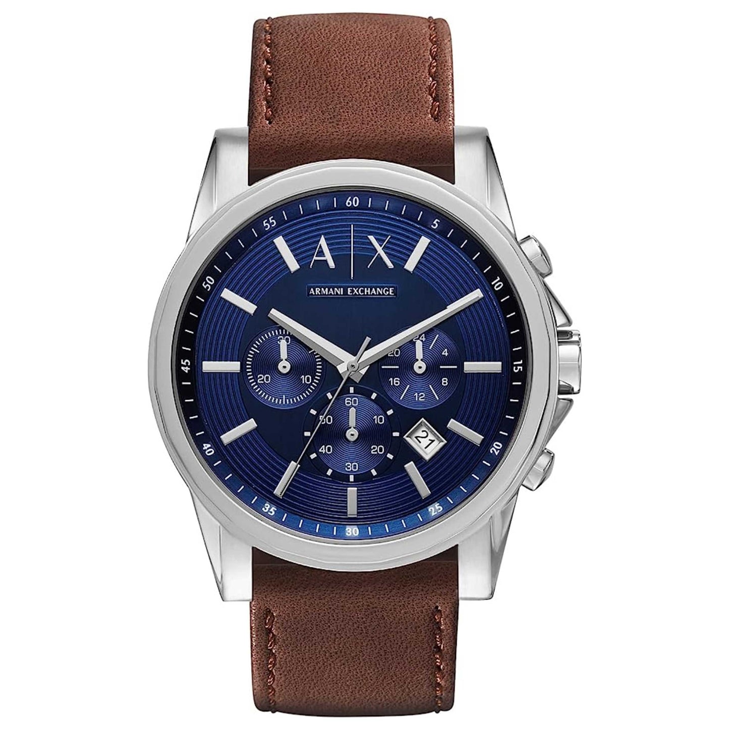Front view of Armani Exchange Skechers Men's Quartz Watch AX2501