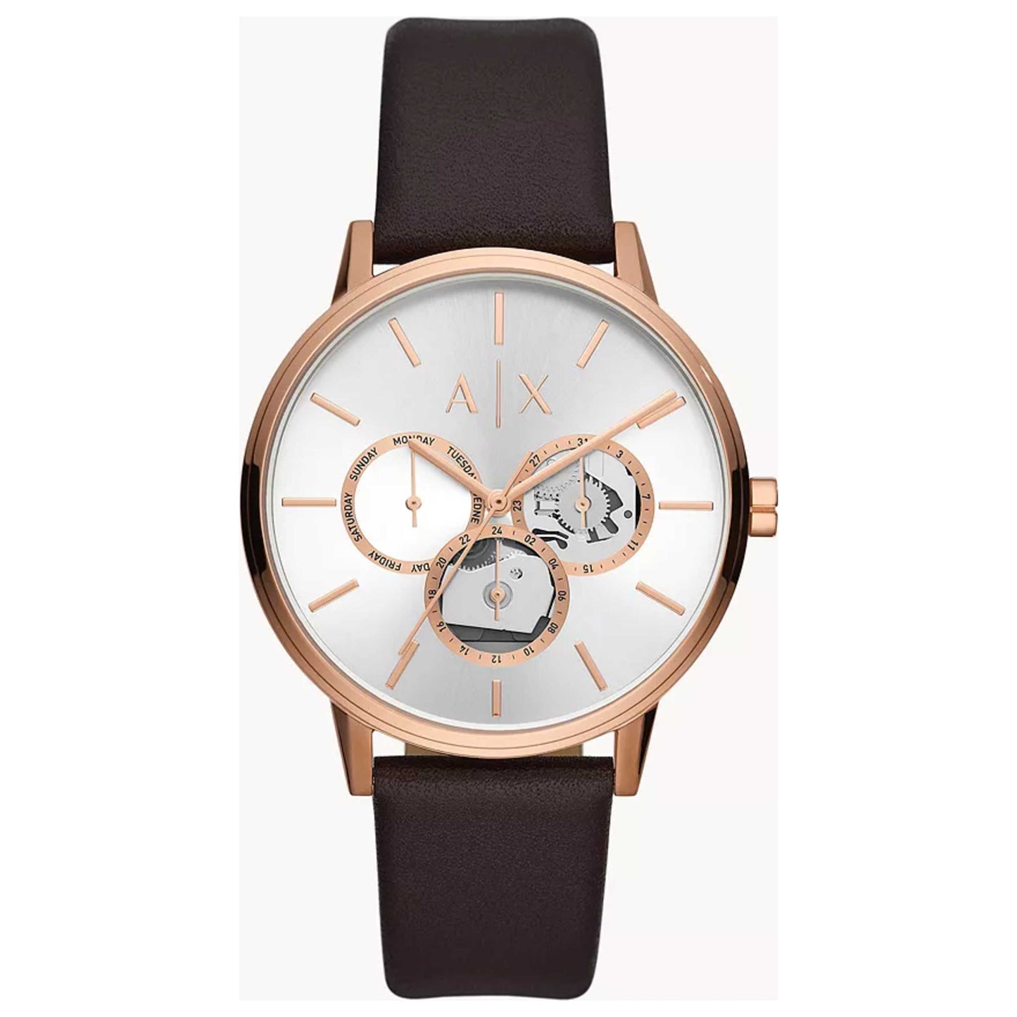 Front view of Armani Exchange Classic Men's Quartz Watch AX2756