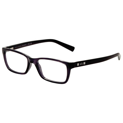 Front view of Armani Exchange Men's Opticals AX3007-8005-53