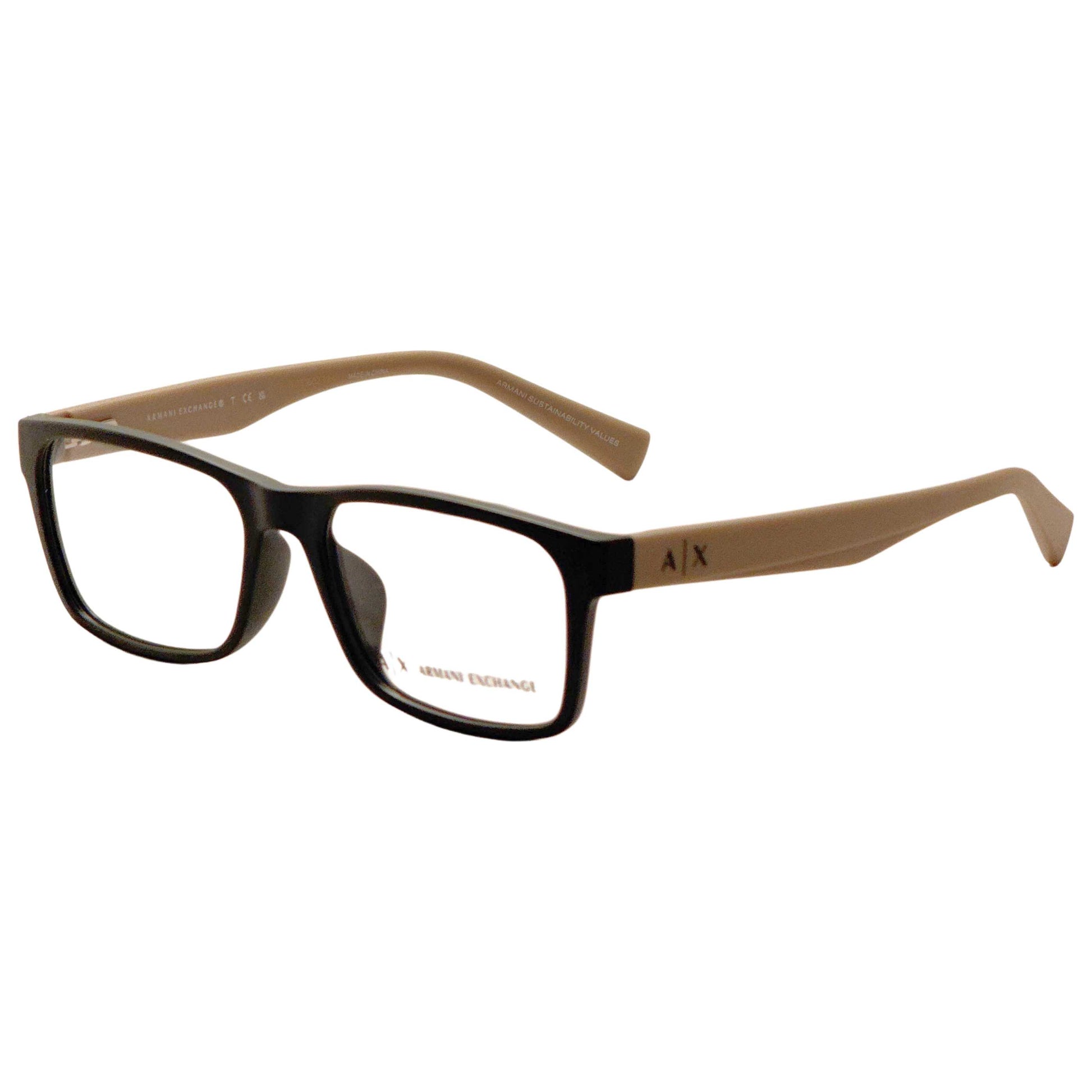 Front view of Armani Exchange Men's Opticals AX3038F-8370-56