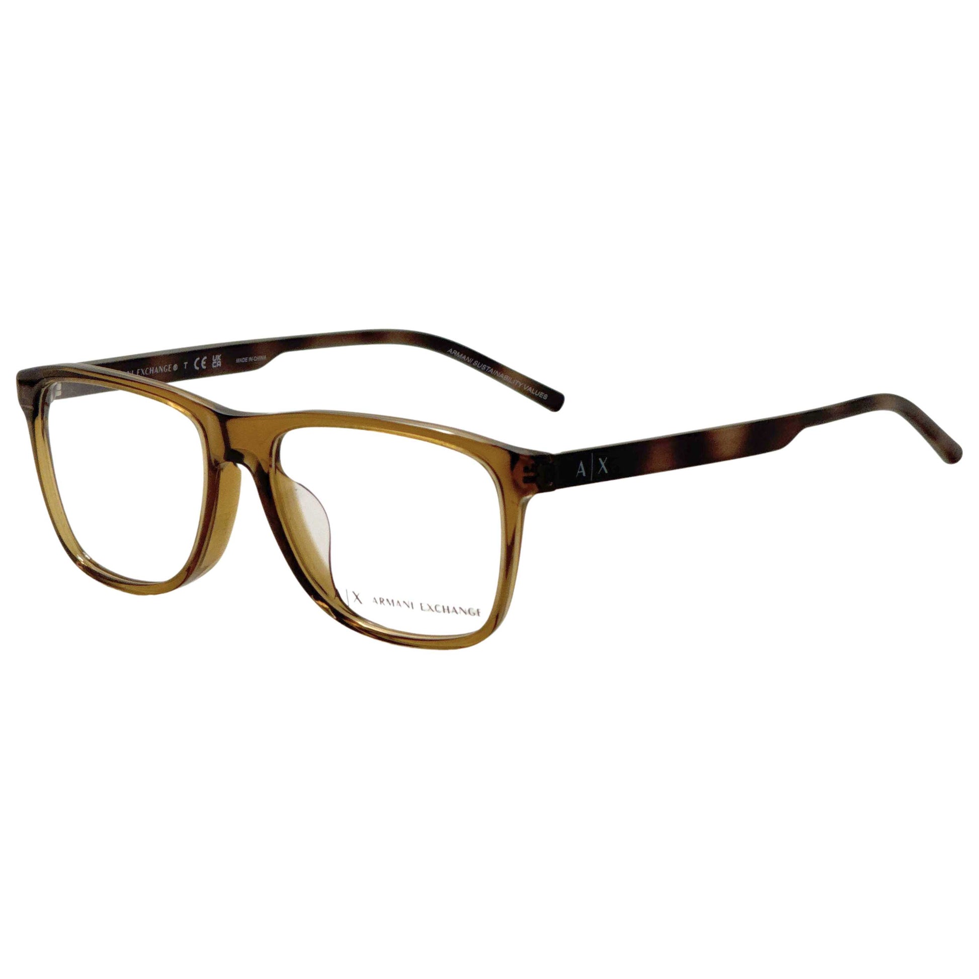 Front view of Armani Exchange Men's Opticals AX3048F-8358-56