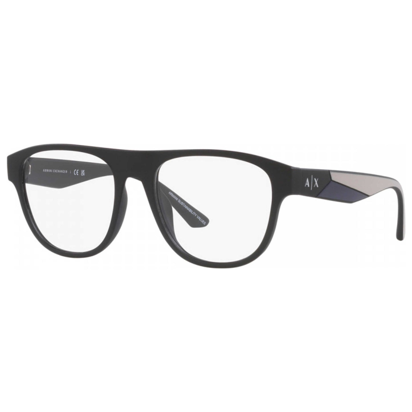 Front view of Armani Exchange Fashion Men's Opticals AX3095U-8078-54