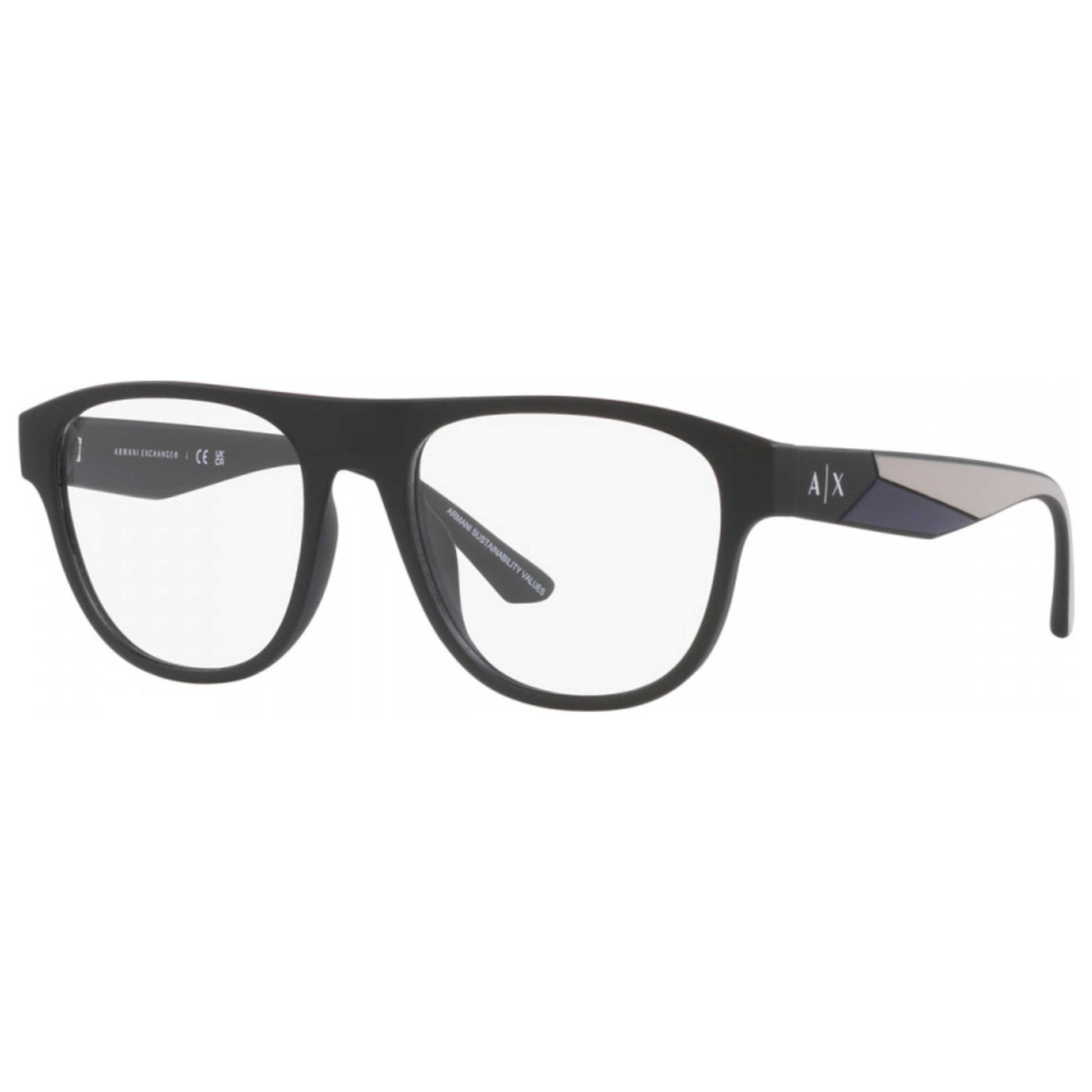 Front view of Armani Exchange Fashion Men's Opticals AX3095U-8078-54