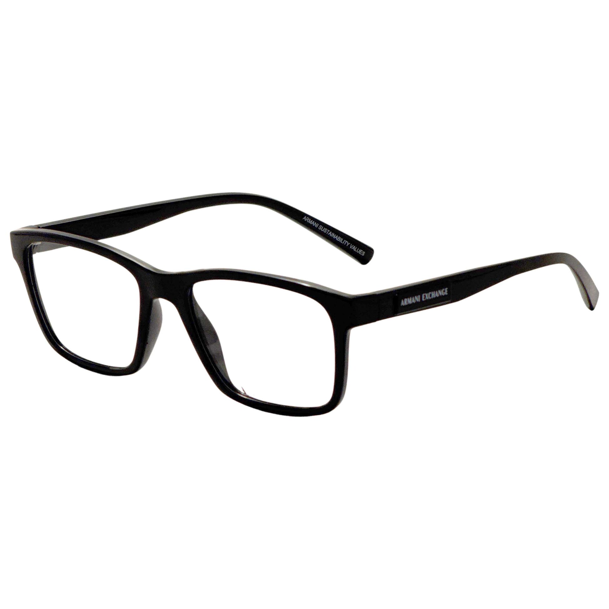 Front view of Armani Exchange Men's Opticals AX3114-8158-54