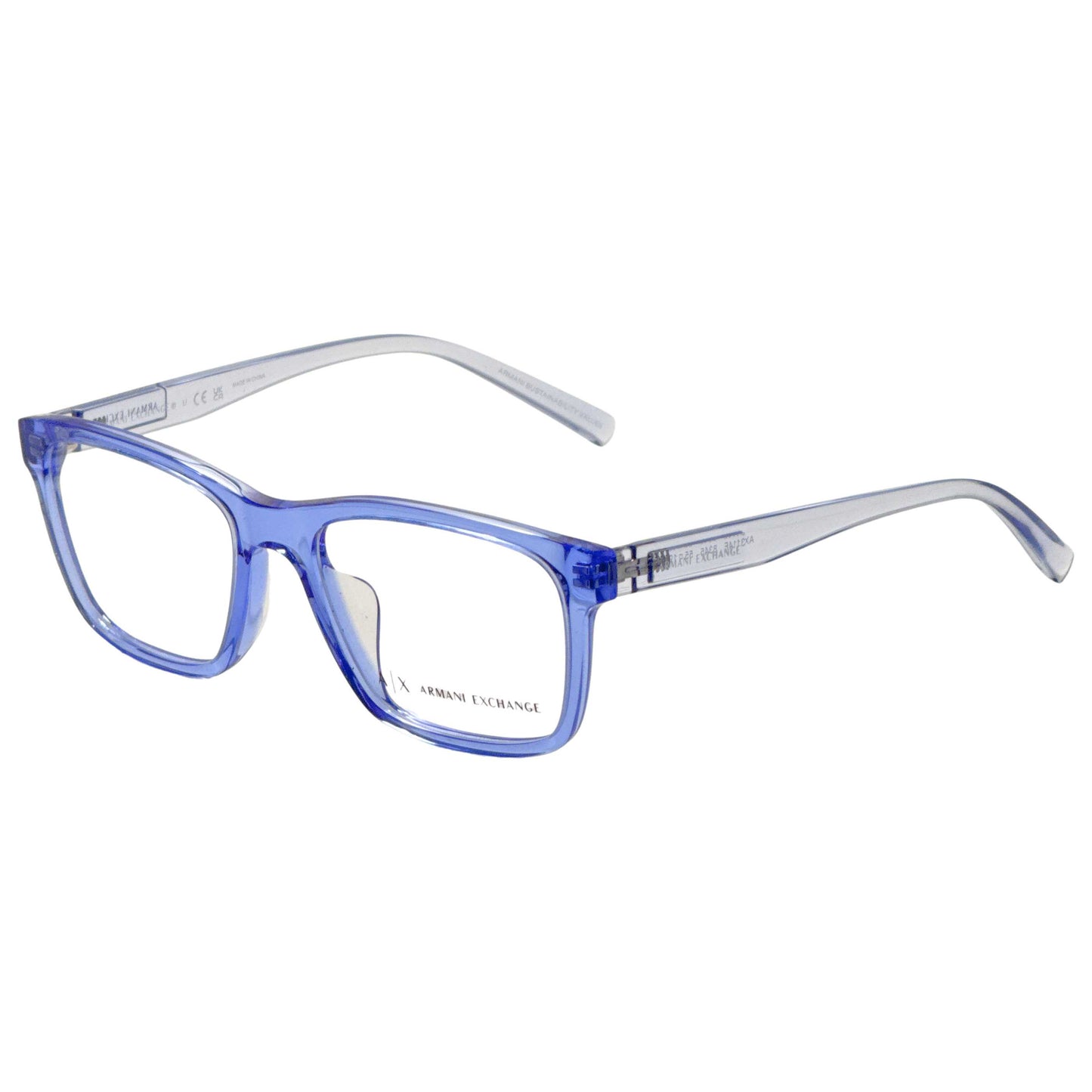Front view of Armani Exchange Men's Opticals AX3114F-8345-55