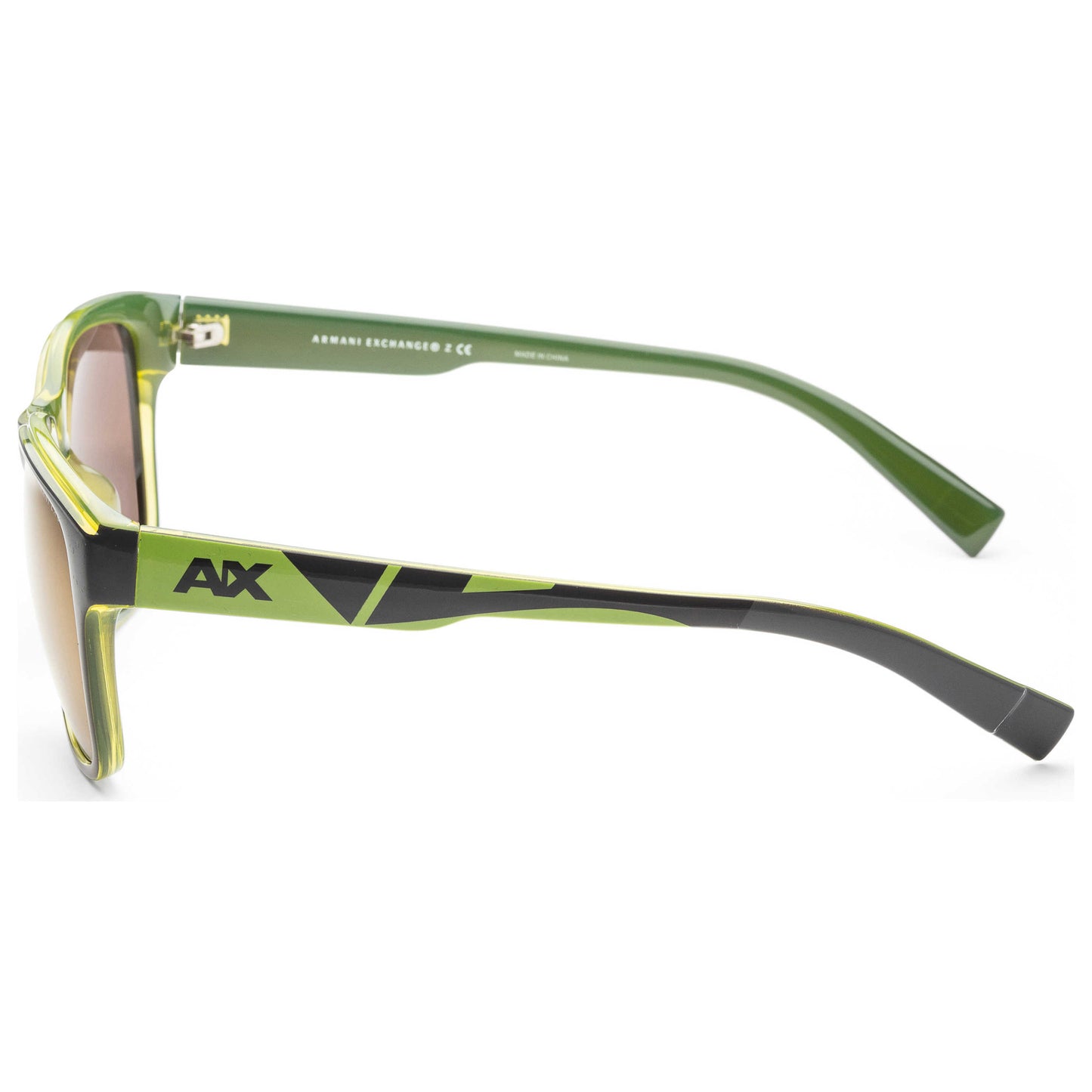 Left view of Armani Exchange Fashion Men's Sunglasses AX4036F-814373