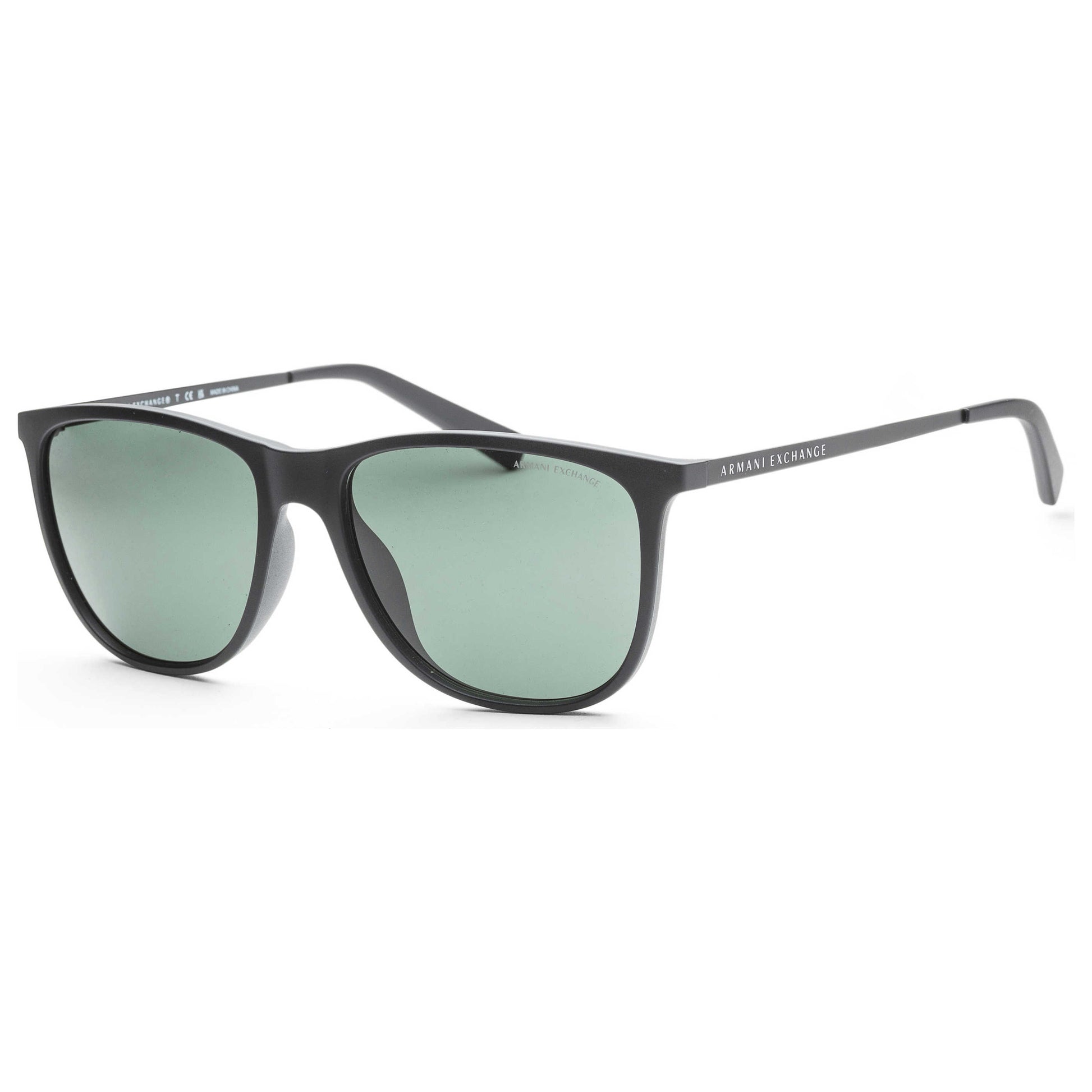 Front view of Armani Exchange Fashion Men's Sunglasses AX4047SF-807871