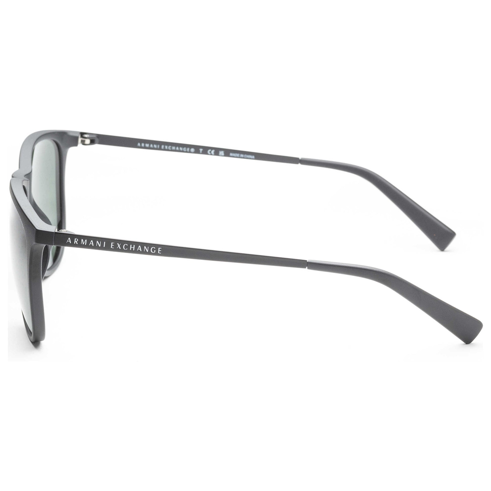 Left view of Armani Exchange Fashion Men's Sunglasses AX4047SF-807871