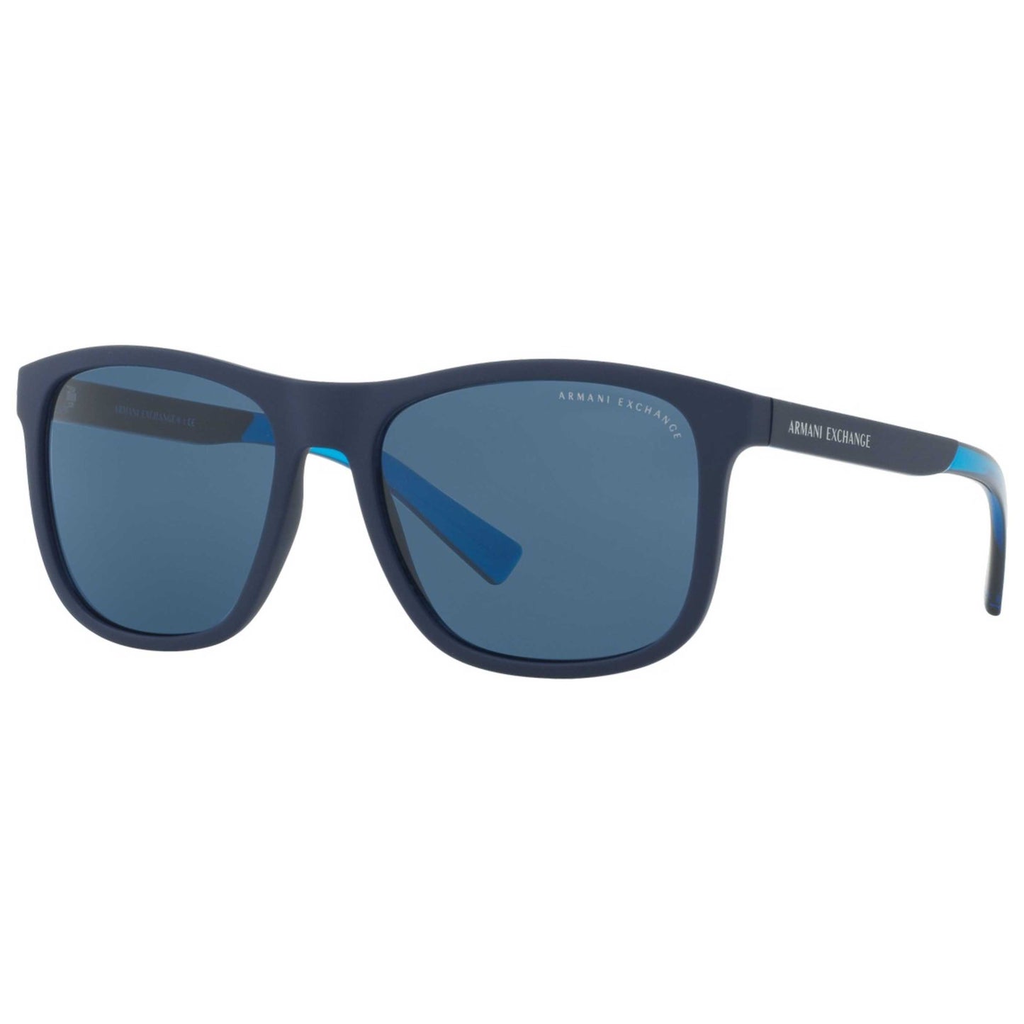 Front view of Armani Exchange Fashion Men's Sunglasses AX4049SF-818380-57