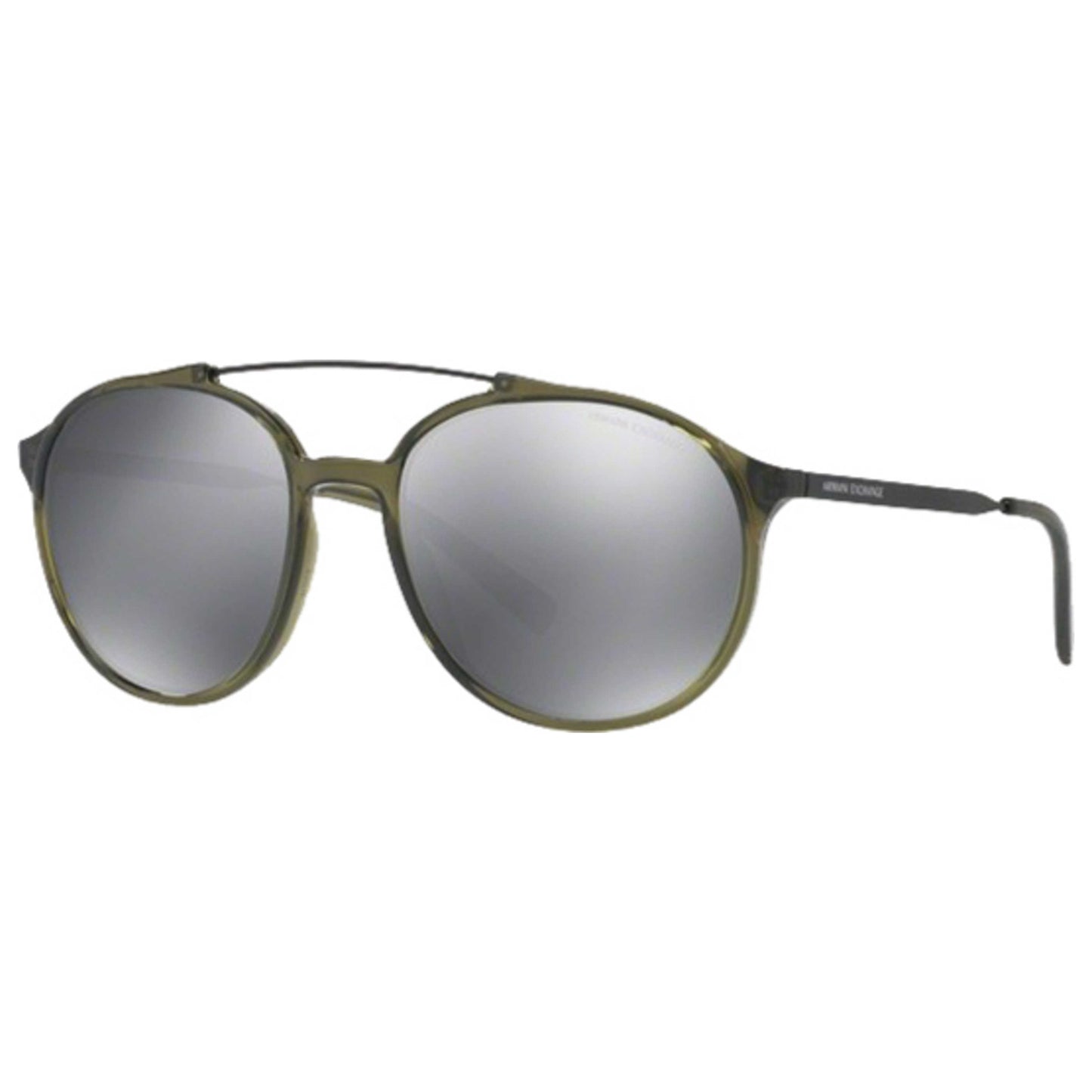 Front view of Armani Exchange Fashion Men's Sunglasses AX4069S-82426G-57