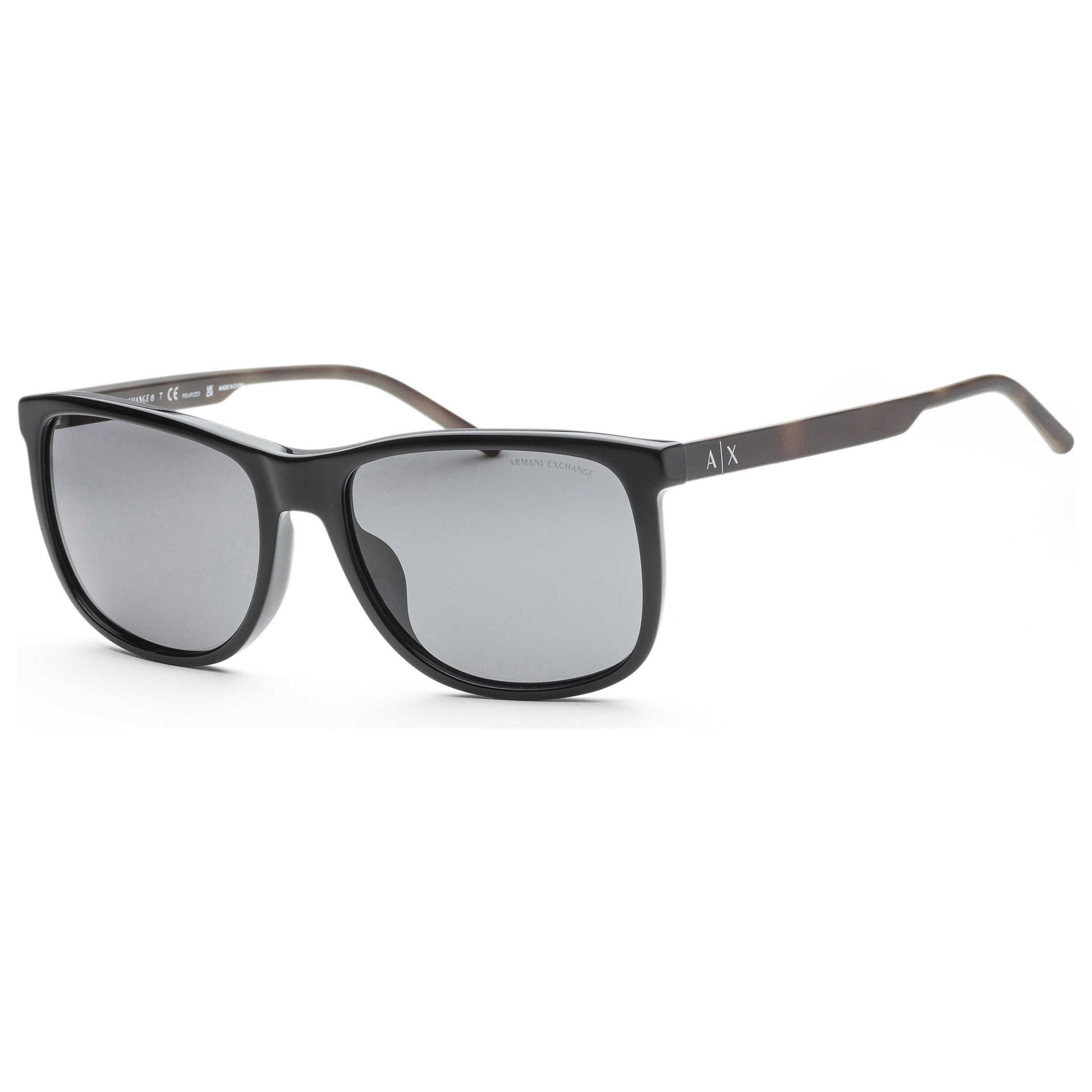 Front view of Armani Exchange Fashion Men's Sunglasses AX4070SF-815881