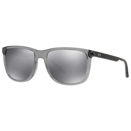 Front view of Armani Exchange Fashion Men's Sunglasses AX4070SF-82396G-58