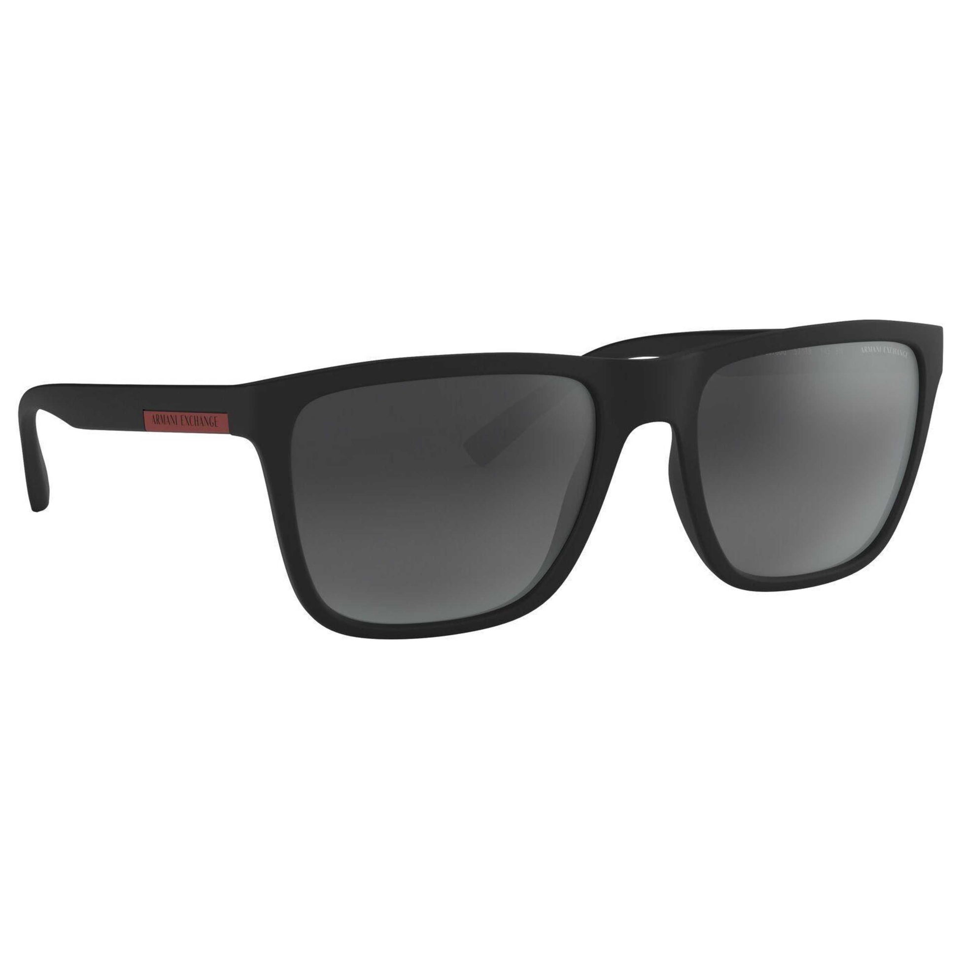 Front view of Armani Exchange Fashion Men's Sunglasses AX4080SF-80786G-57
