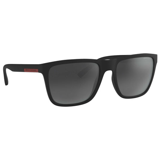 Front view of Armani Exchange Fashion Men's Sunglasses AX4080SF-80786G-57