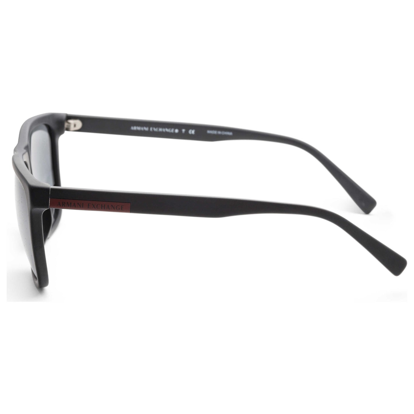 Left view of Armani Exchange Fashion Men's Sunglasses AX4080SF-80786G-57