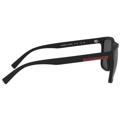 Right view of Armani Exchange Fashion Men's Sunglasses AX4080SF-80786G-57