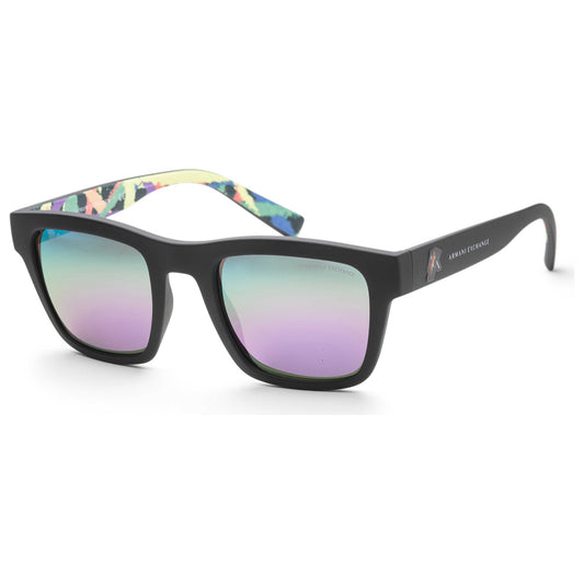Front view of Armani Exchange Fashion Men's Sunglasses AX4088S-8326P3