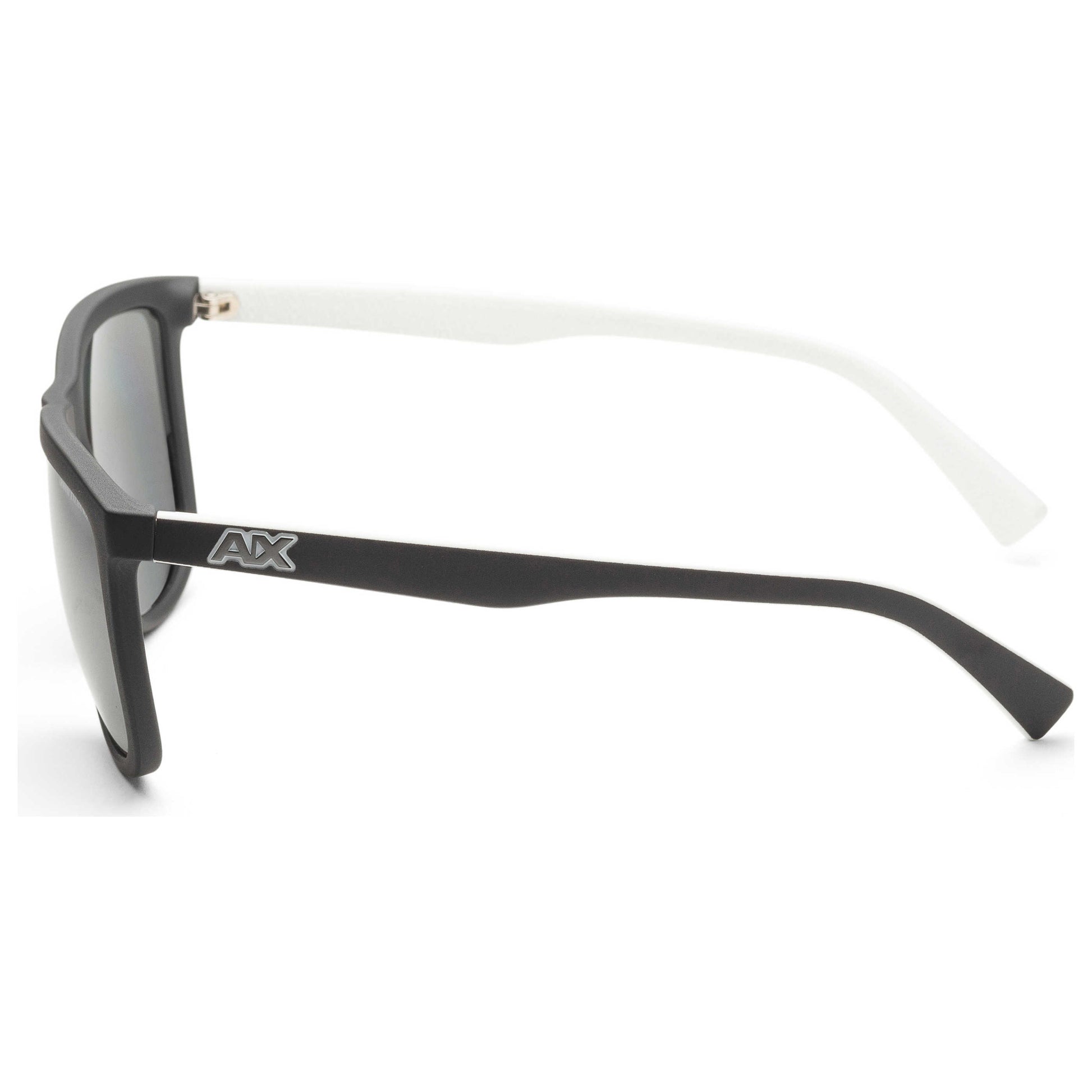 Left view of Armani Exchange Fashion Men's Sunglasses AX4093S-8078Z3-56