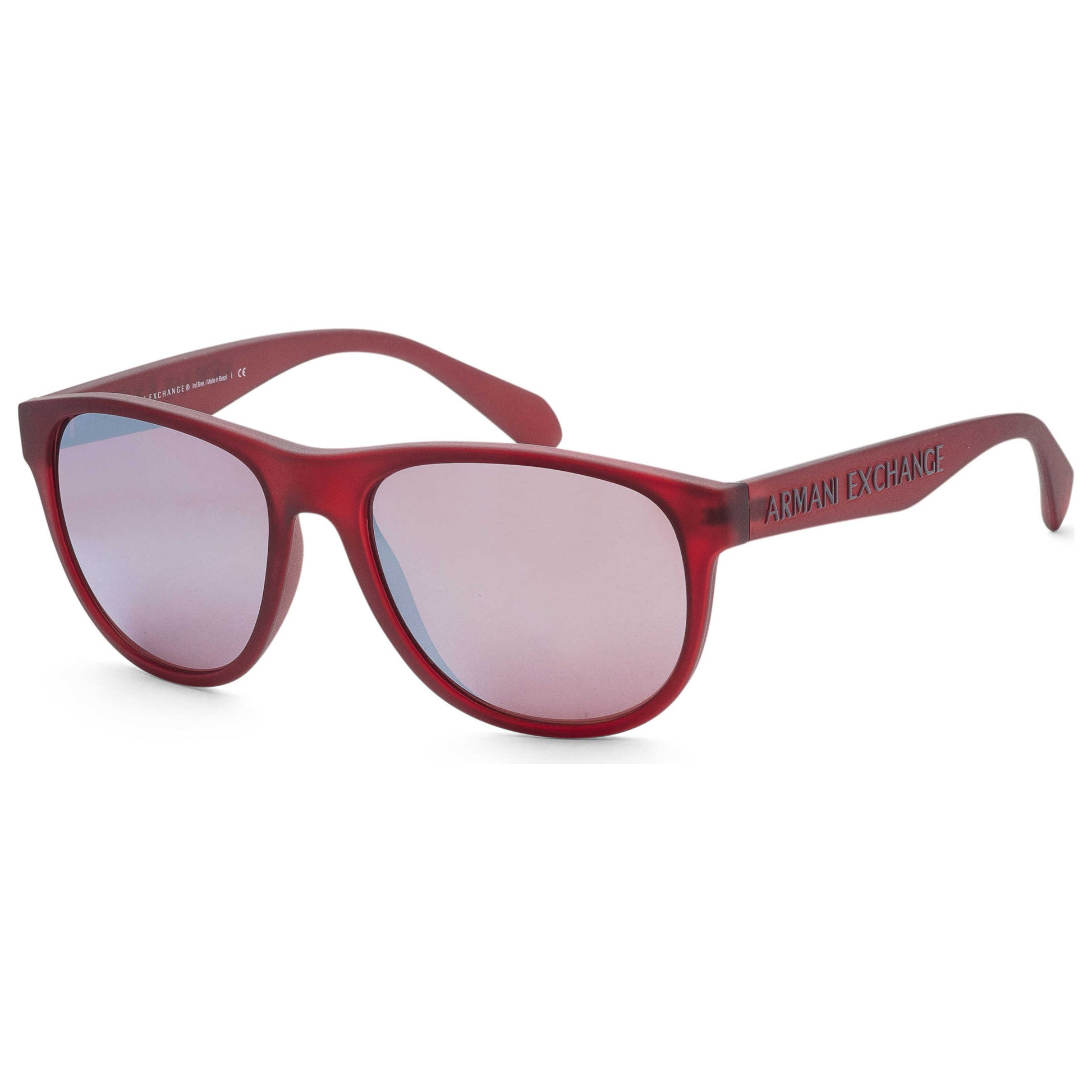Front view of Armani Exchange Fashion Men's Sunglasses AX4096S-8311B5-57