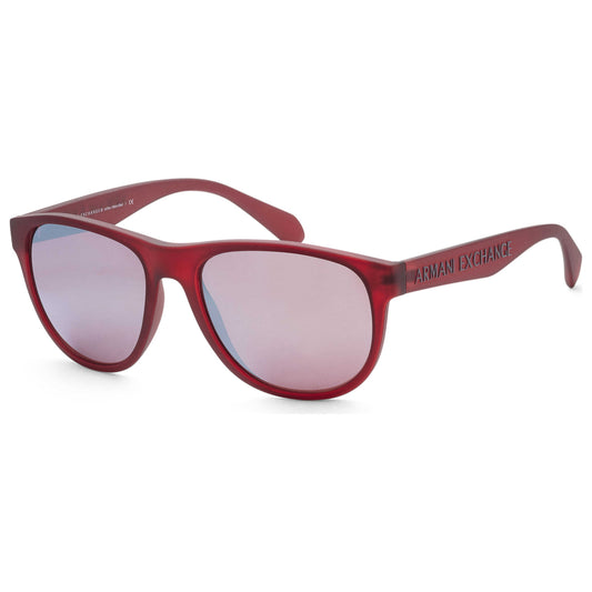 Front view of Armani Exchange Fashion Men's Sunglasses AX4096S-8311B5-57