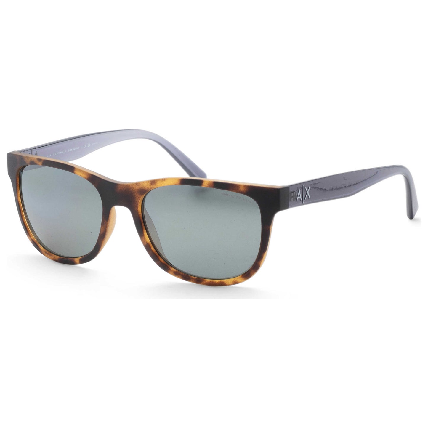 Front view of Armani Exchange Men's Sunglasses AX4103S-8029Z3-56