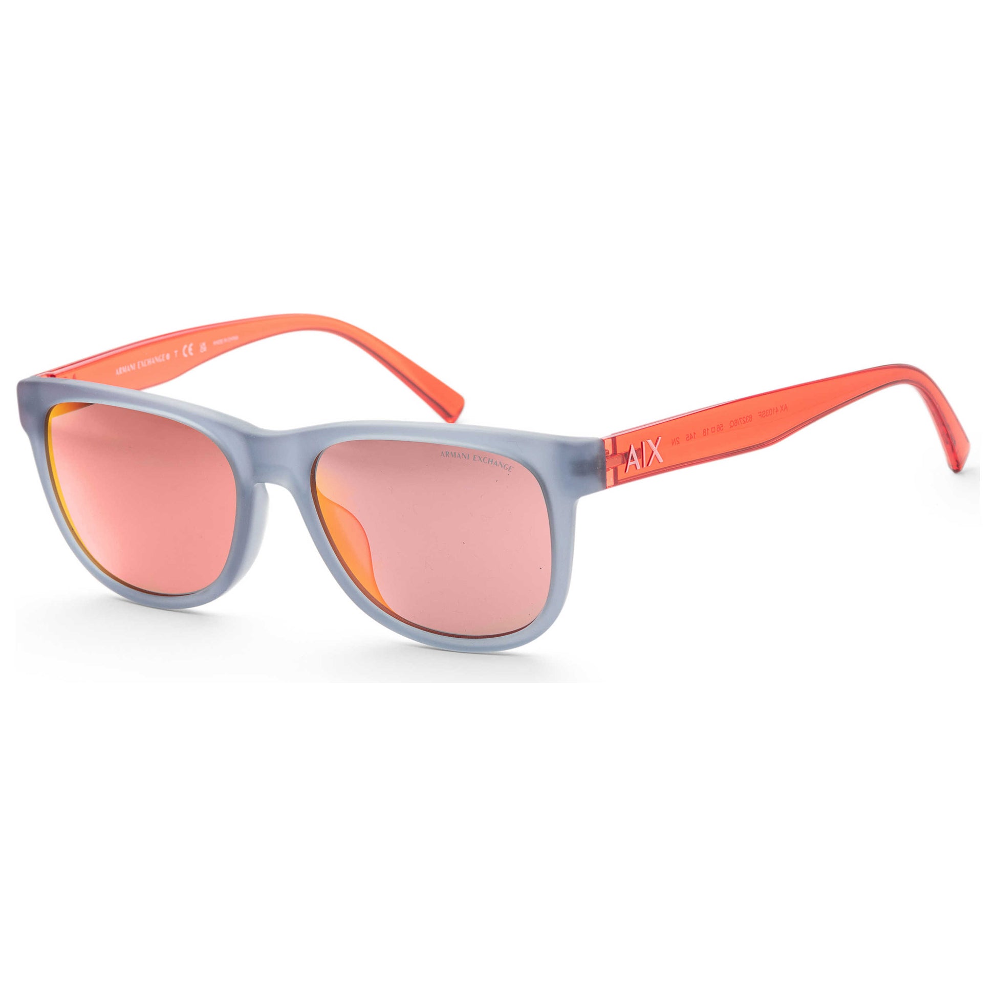 Front view of Armani Exchange Fashion Men's Sunglasses AX4103SF-83276Q