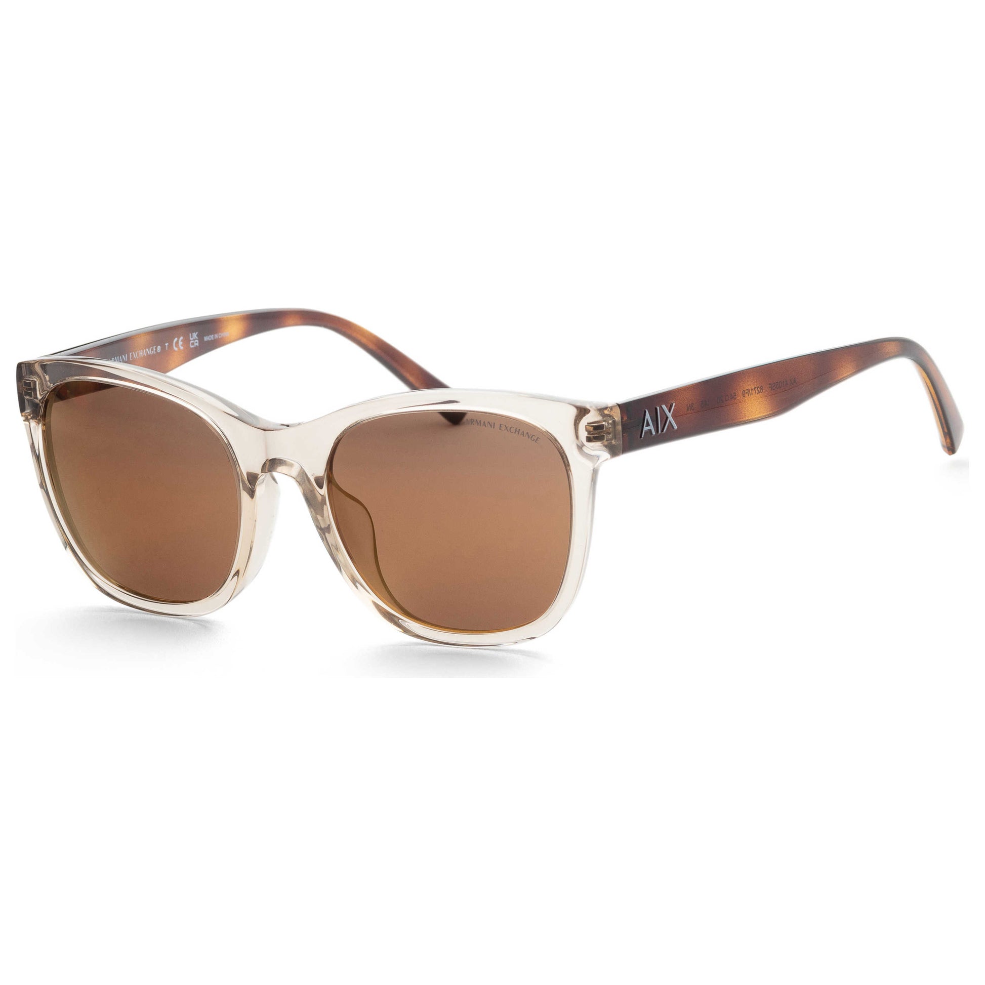 Front view of Armani Exchange Fashion Women's Sunglasses AX4105SF-8271F9