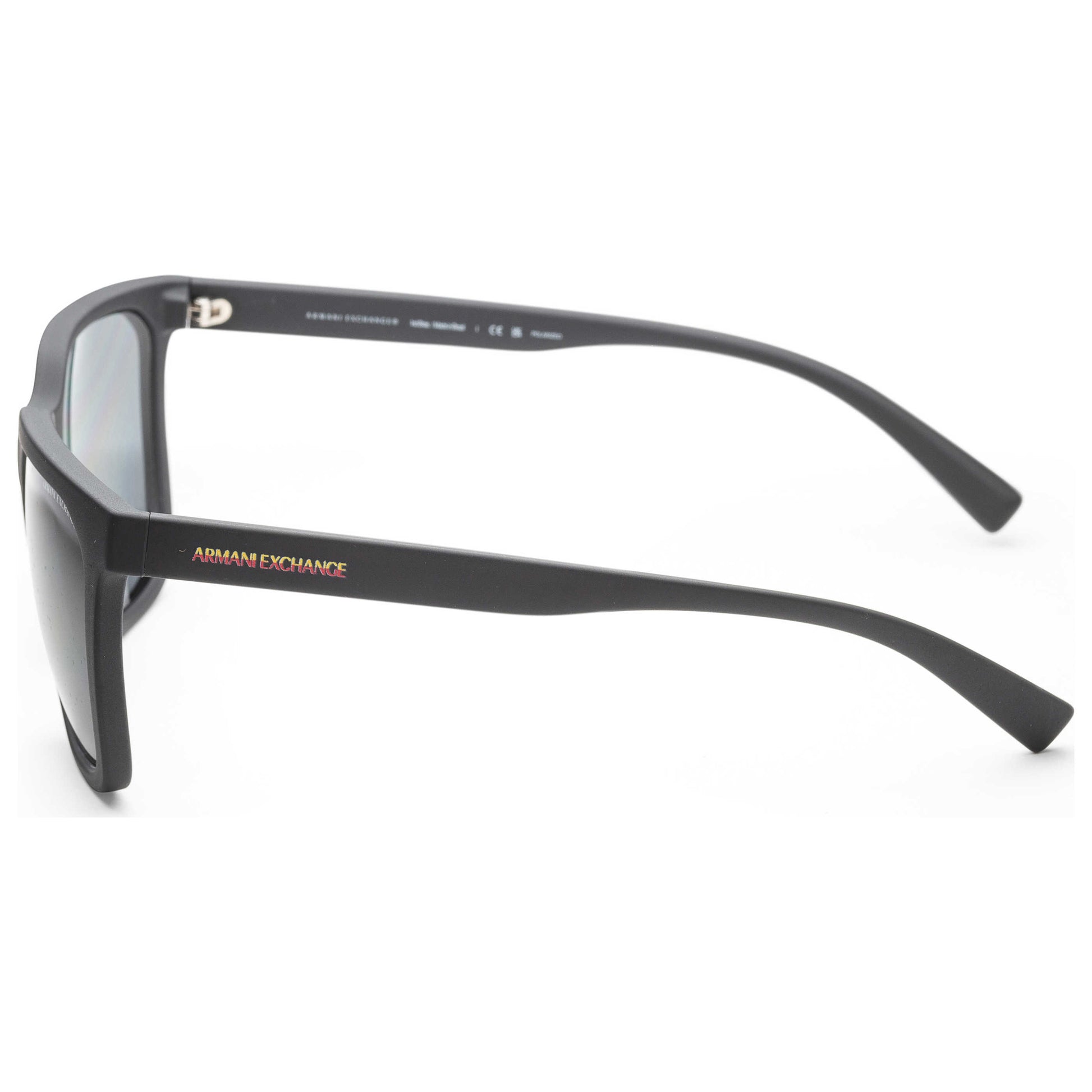 Left view of Armani Exchange Fashion Men's Sunglasses AX4108S-807881