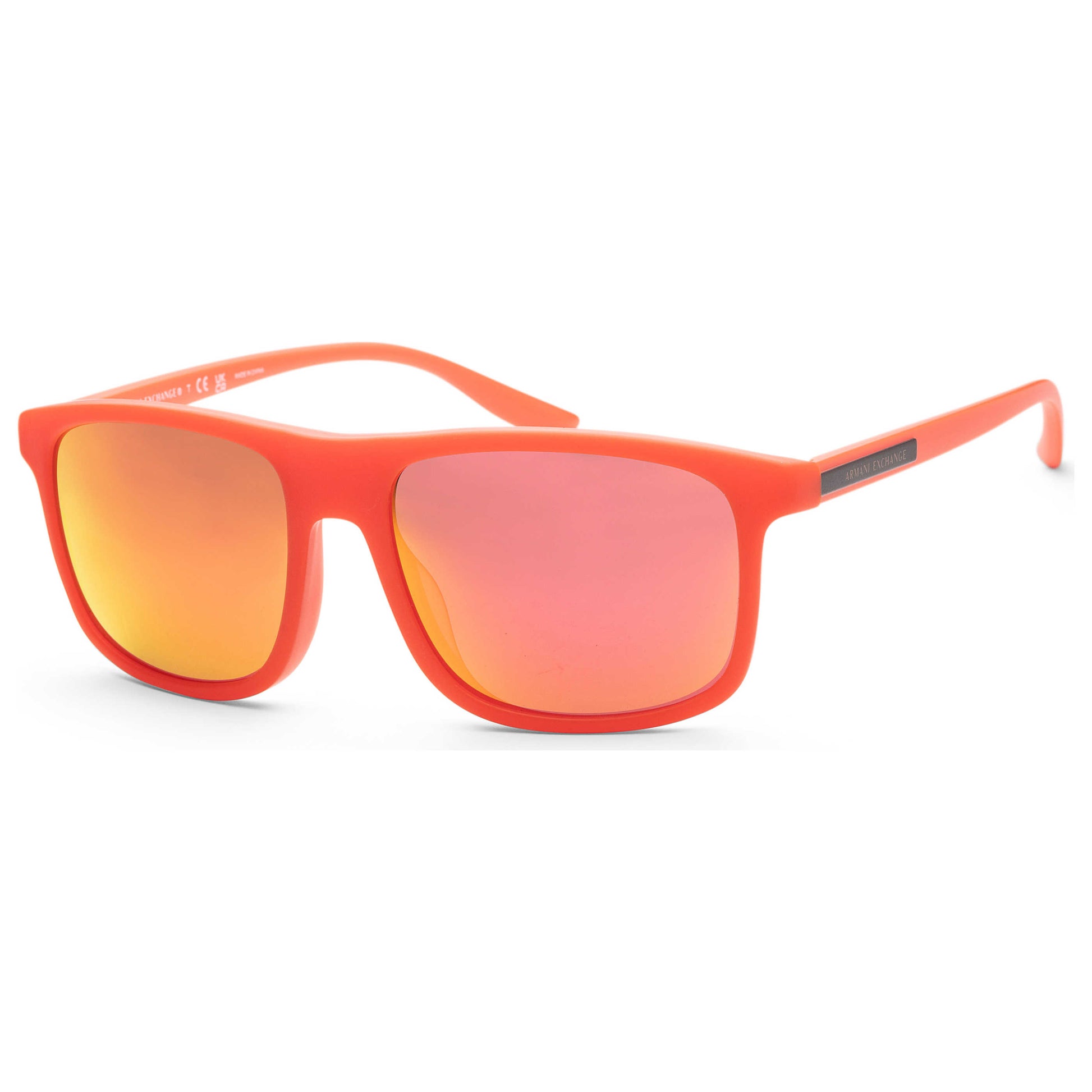 Front view of Armani Exchange Fashion Men's Sunglasses AX4110SF-83306Q