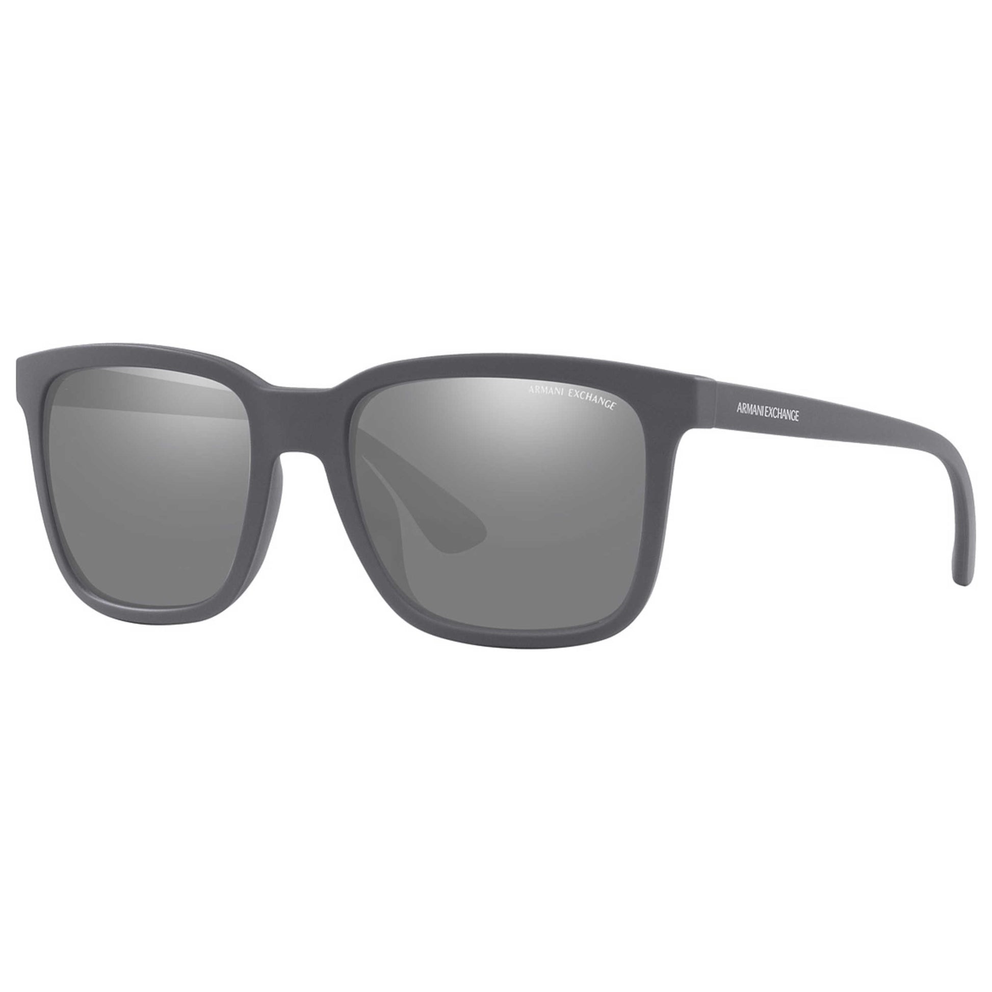 Front view of Armani Exchange Fashion Men's Sunglasses AX4112SU-8294Z3-55