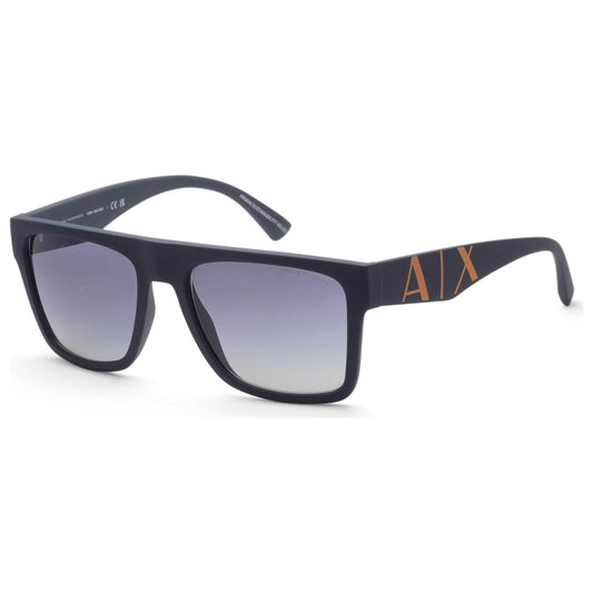 Front view of Armani Exchange Men's Sunglasses AX4113S-81814L-55