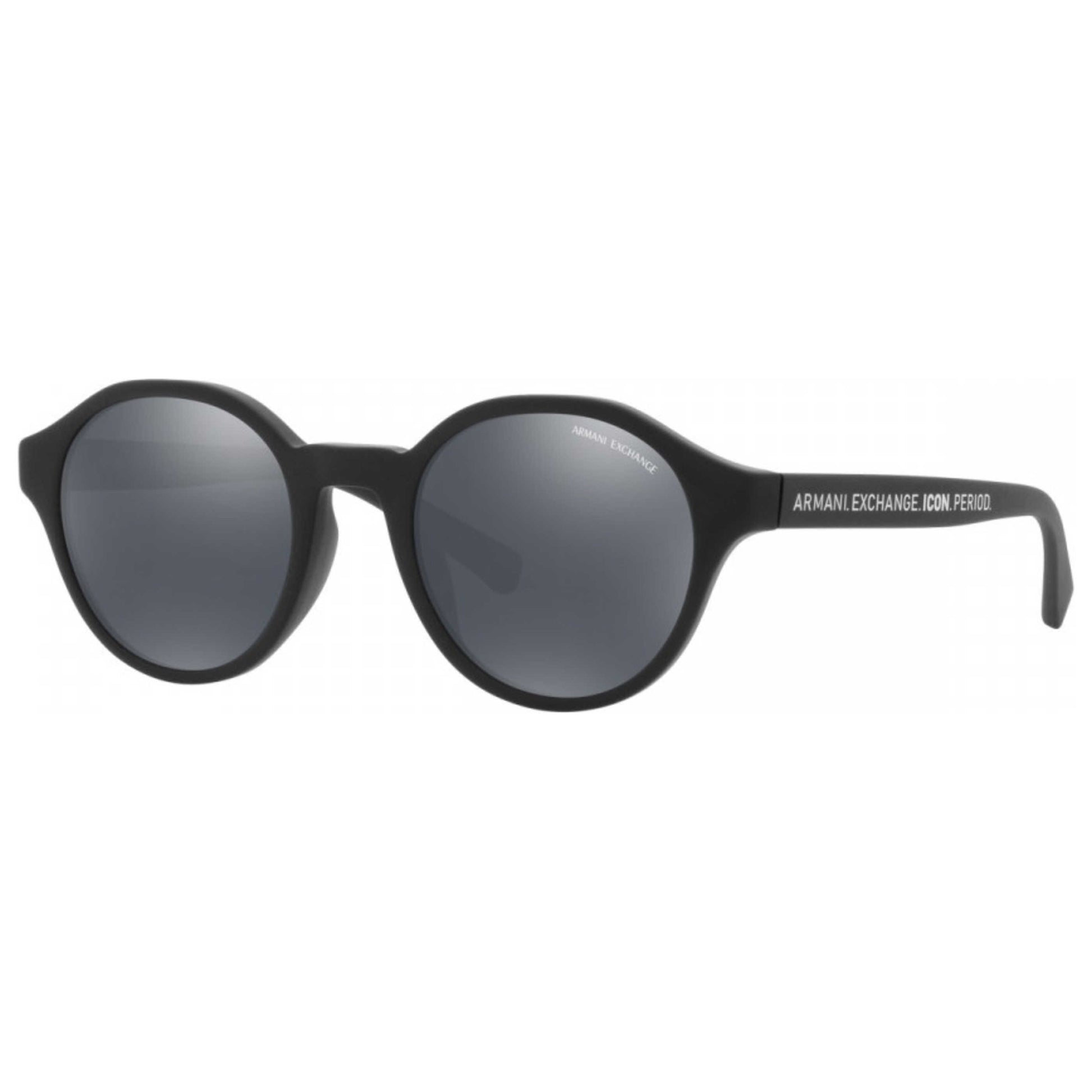 Front view of Armani Exchange Fashion Men's Sunglasses AX4114S-80786G-51