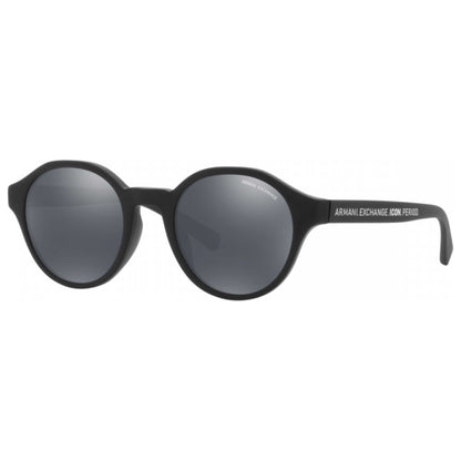 Front view of Armani Exchange Fashion Men's Sunglasses AX4114S-80786G-51
