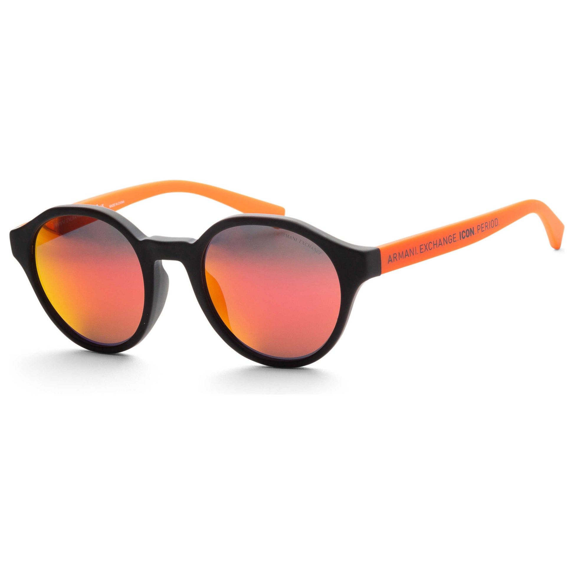 Front view of Armani Exchange Fashion Men's Sunglasses AX4114SF-83366Q