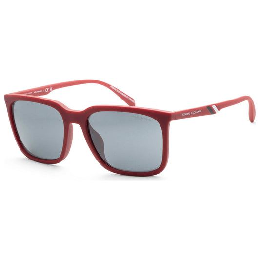 Front view of Armani Exchange Fashion Men's Sunglasses AX4117SU-80986G-57