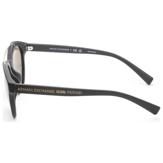 Left view of Armani Exchange Fashion Men's Sunglasses AX4118SF-80785A
