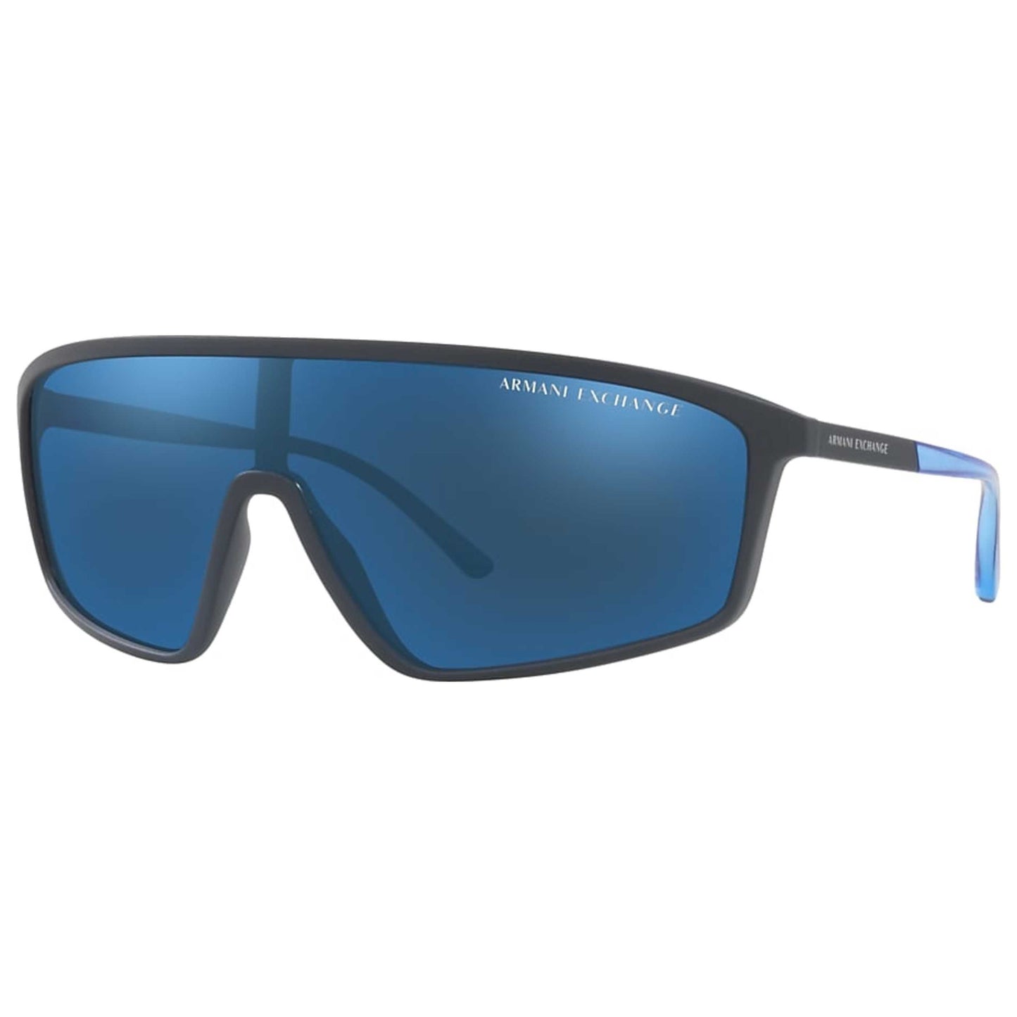 Front view of Armani Exchange Fashion Men's Sunglasses AX4119S-818155-37
