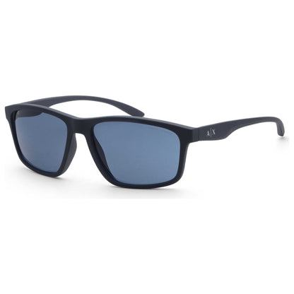 Front view of Armani Exchange Fashion Men's Sunglasses AX4122S-818180-59